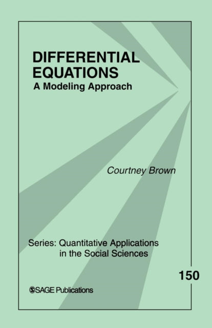 Book cover of: Differential Equations. By: Courtney Brown