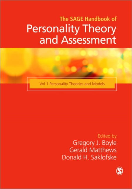 Book cover of: SAGE Handbook of Personality Theory and Assessment