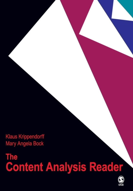 Book cover of: Content Analysis Reader