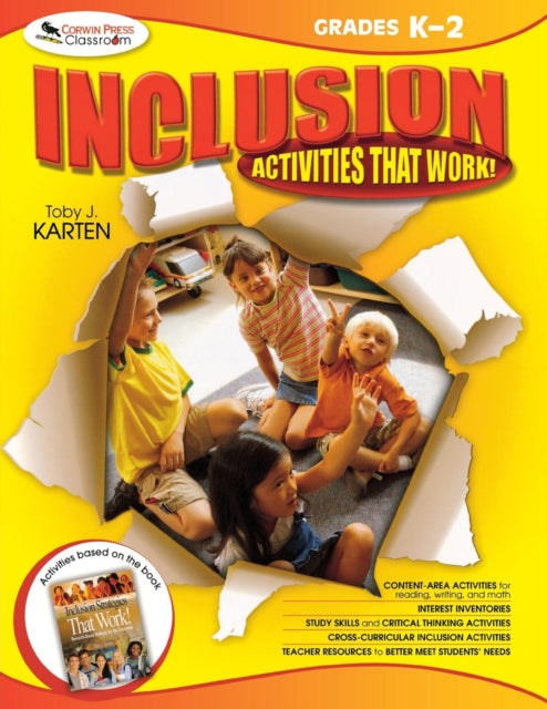 Book cover of: Inclusion Activities That Work! Grades K-2. By: Toby J. Karten