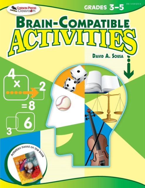 Book cover of: Brain-Compatible Activities, Grades 3-5. By: David A. Sousa