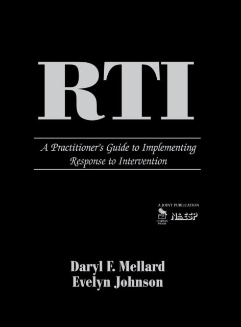 Book cover of: RTI. By: Daryl F. Mellard