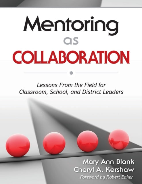 Book cover of: Mentoring as Collaboration. By: Mary Ann Blank