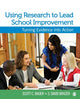 Book cover of: Using Research to Lead School Improvement. By: Scott C. Bauer