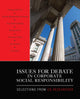 Book cover of: Issues for Debate in Corporate Social Responsibility. By: Sage Publications, inc