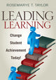Book cover of: Leading Learning. By: Rosemarye Taylor