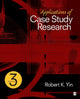 Book cover of: Applications of Case Study Research. By: Robert K. Yin