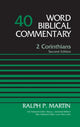 Book cover of: 2 Corinthians, Volume 40. By: Ralph P. Martin