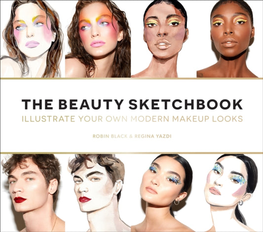 Book cover of: Beauty Sketchbook (Guided Sketchbook). By: Robin Black