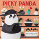 Book cover of: Picky Panda (With Fun Flaps to Lift). By: Jackie Huang