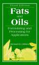 Book cover of: Fats and Oils. By: Richard D. O'Brien