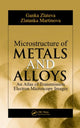 Book cover of: Microstructure of Metals and Alloys. By: Ganka Zlateva