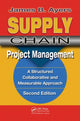 Book cover of: Supply Chain Project Management.. By: James B. Ayers
