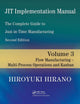 Book cover of: JIT Implementation Manual -- The Complete Guide to Just-In-Time Manufacturing. By: Hiroyuki Hirano