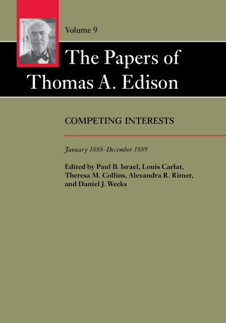 Book cover of: Papers of Thomas A. Edison. By: Thomas A. Edison