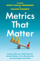 Book cover of: Metrics That Matter. By: Zachary Bleemer