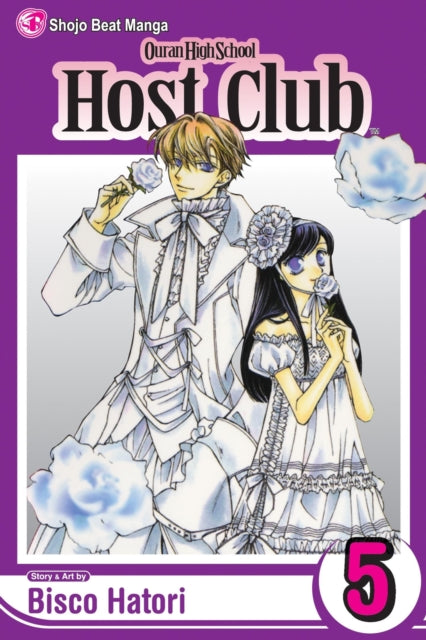 Book cover of: Ouran High School Host Club, Vol. 5. By: Bisco Hatori