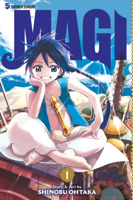 Book cover of: Magi: The Labyrinth of Magic, Vol. 1. By: Shinobu Ohtaka