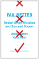 Book cover of: Fail Better. By: Anjali Sastry