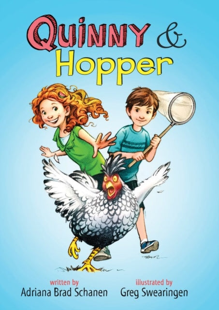 Book cover of: Quinny & Hopper. By: Adriana Brad Schanen