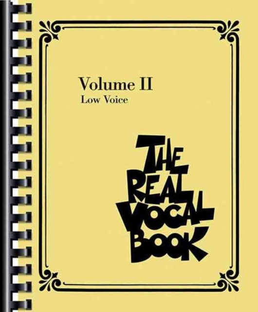 Book cover of: Real Vocal Book - Volume II