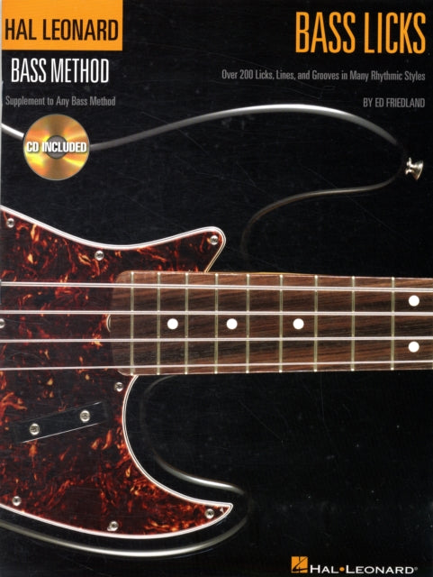 Book cover of: Hal Leonard Bass Method - Bass Licks