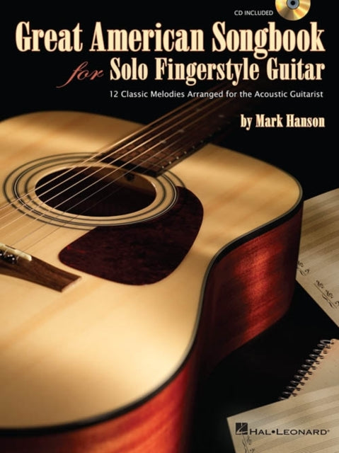 Book cover of: Great American Songbook for Solo Fingerstyle Gtr