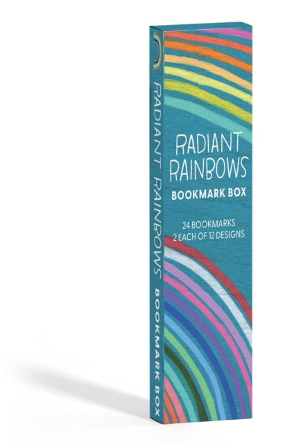Book cover of: Radiant Rainbow Bookmark Box
