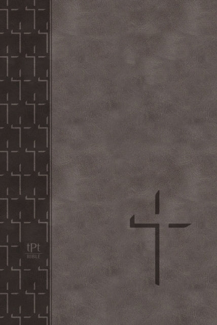 Book cover of: Tpt New Testament (2020 Edition) Large Print Grey. By: Brian Simmons
