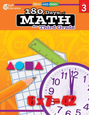 180 Days™: Math for Third Grade, Practice, Assess, Diagnose