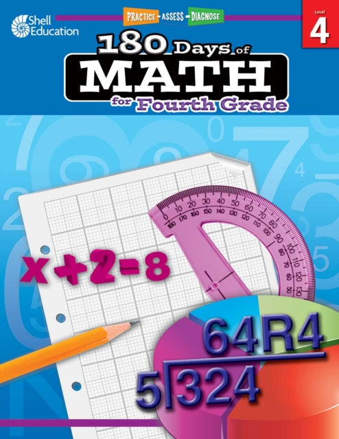 Book cover of: 180 Days™: Math for Fourth Grade