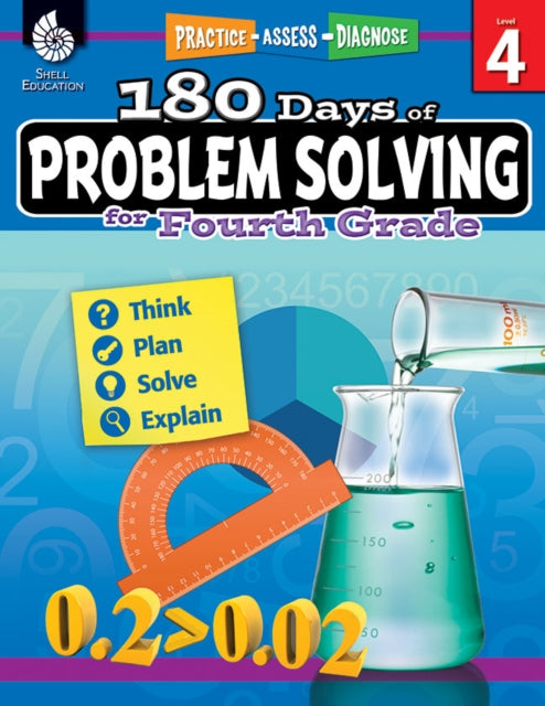 Book cover of: 180 Days™: Problem Solving for Fourth Grade. By: Chuck Aracich