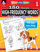 Book cover of: 180 Days™: High-Frequency Words for First Grade. By: Jodene Smith