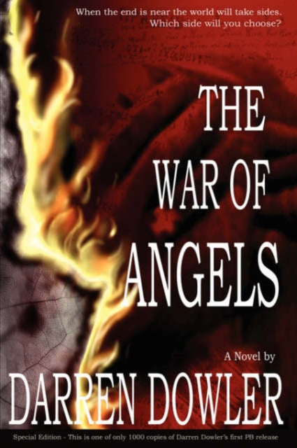 Book cover of: War of Angels. By: Darren Dowler