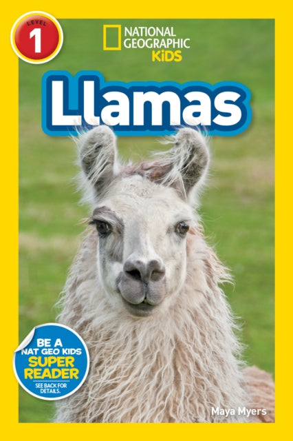 Book cover of: Llamas (L1). By: Maya Myers