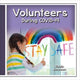 Book cover of: Volunteers During Covid-19. By: Robin Johnson