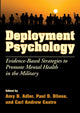 Book cover of: Deployment Psychology