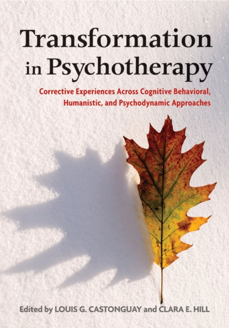 Book cover of: Transformation in Psychotherapy. By: Louis Georges Castonguay