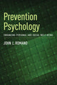 Book cover of: Prevention Psychology. By: John J. Romano