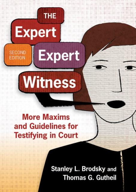 Book cover of: Expert Expert Witness. By: Stanley L. Brodsky