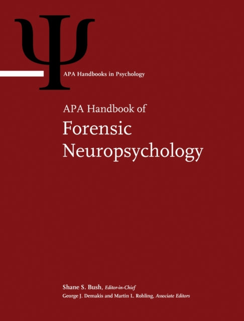 Book cover of: APA Handbook of Forensic Neuropsychology