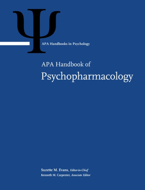 Book cover of: APA Handbook of Psychopharmacology