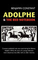 Book cover of: Adolphe and The Red Notebook. By: Benjamin Constant