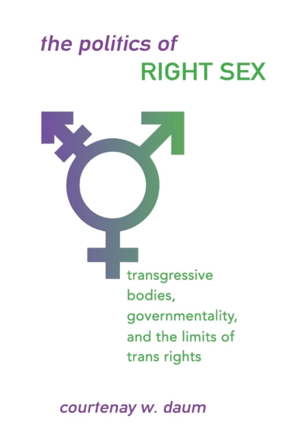 Book cover of: Politics of Right Sex. By: Courtenay DAUM