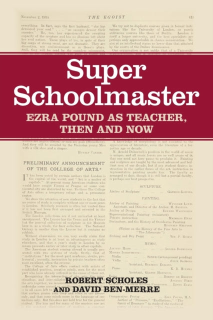 Book cover of: Super Schoolmaster. By: BEN-MERRE SCHOLES