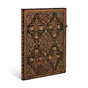 Mahogany Grande Unlined Hardcover Journal