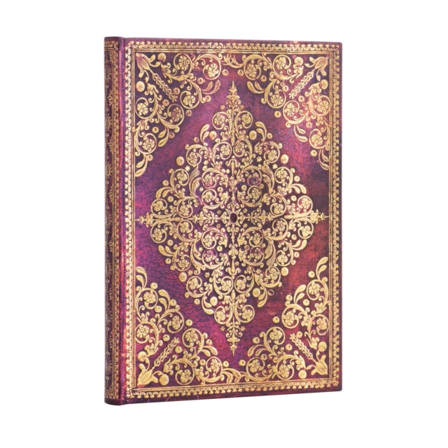 Book cover of: Viola (Diamond Rosette) Midi Unlined Hardcover Journal. By: Paperblanks