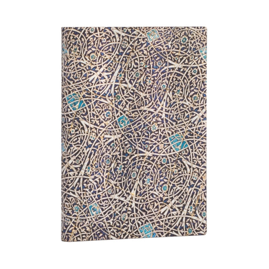 Book cover of: Granada Turquoise (Moorish Mosaic) Midi Unlined Journal. By: Paperblanks