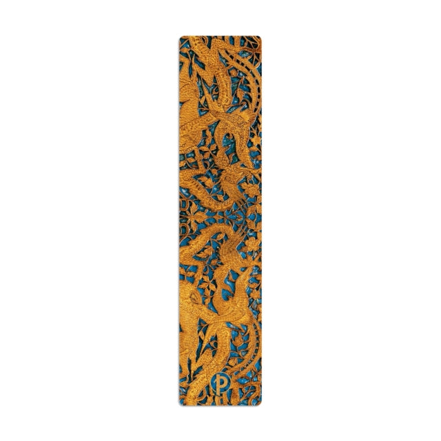 Book cover of: Safavid Indigo (Safavid Binding Art) Bookmark. By: Paperblanks