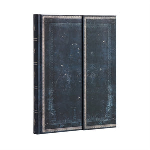 Inkblot (Old Leather Collection) Ultra Lined Journal (Wrap Closure)